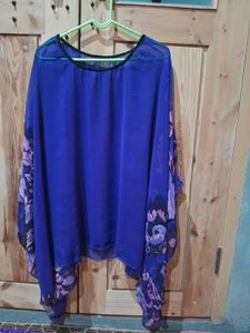 Floral Print Kaftan Top