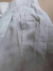 Mens White Ethnic Bottom Pyjama