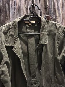 Green Cargo Coat Style