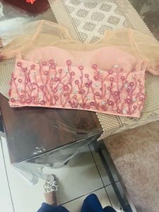 Designer Hand Made Embroidered Choli Blouse