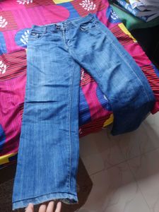 Blue Straight Jeans