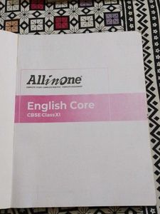 Arihant All In One English Core Class 11