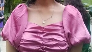 Rose pink dress
