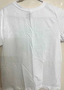 A New White Coloured T-shirt 💫