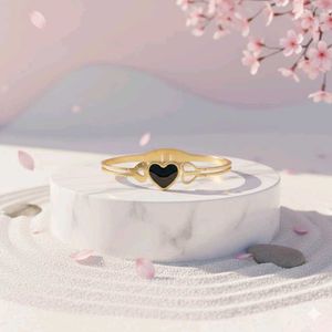 Heart Bangle Bracelet