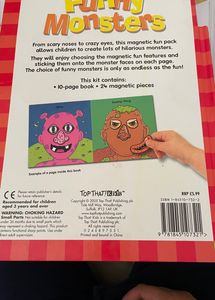 Funny Monster Magnetic Board Book