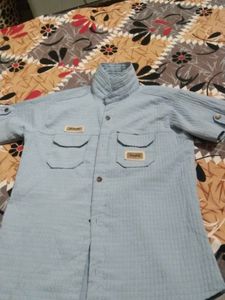 Blue Casual Shirt