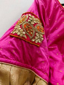 Saree With Designer Blouse