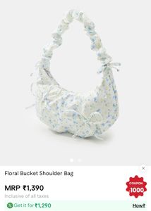 NEW WITHOUT TAG SAVANA Floral Handbag