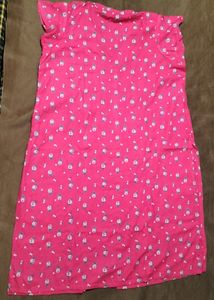 Pink Printed Kurta