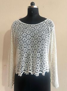 Crochet Lace Top