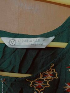 Beautiful Dark Green Anarkali Kurta 💚