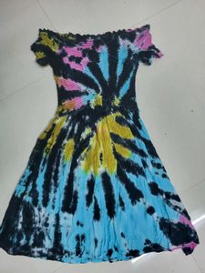 A Tie Dye Dress