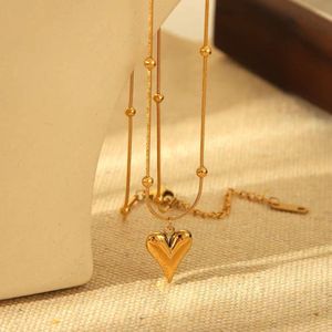 Love Hearty Necklace Anti-tarnish
