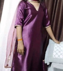 Purple Salwar Kameez