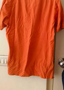 🧡 Calvin Klein Jeans Orange Polo Tee