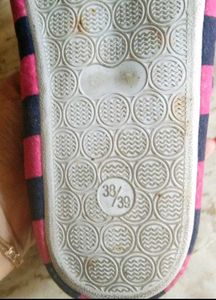 casual Flat doll shoes कपड़े की जूती size -38