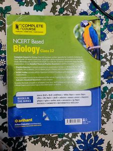 Arihant English medium biology book class 12