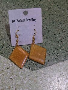 Sparkly Diamond Drop Earrings