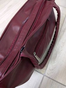 Burgundy shoulder Bag