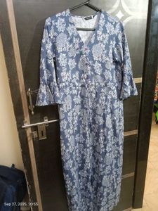Floral Print Maxi Dress