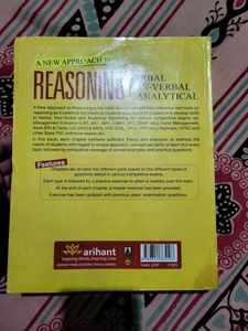 best book on reasoning by Arihant publication