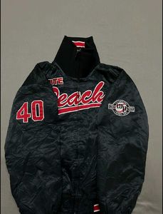 Vintage Peaches Baseball Jacket