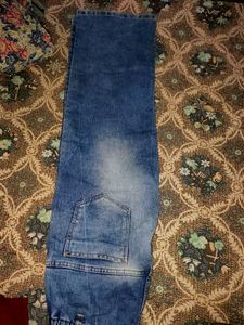 Wide Leg Denim Jeans