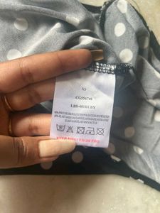 Polka Dot Bodysuit Top