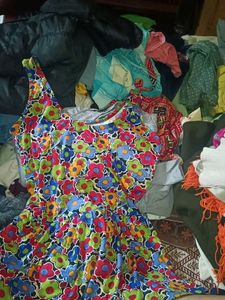 A Mini Sleeveless Frock