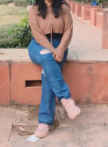 Ribbed Knit Crop Top