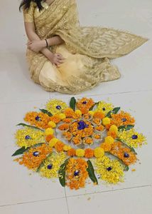 Gorgeous Gold Embroidered Saree