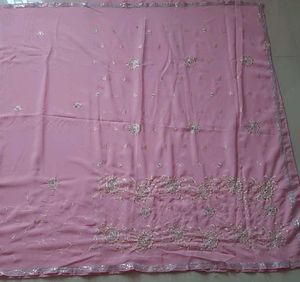 New light pink saree🌸