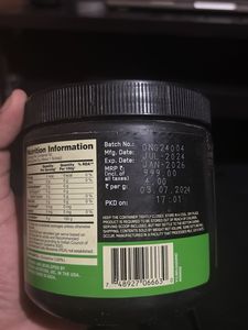 Optimum Nutrition Glutamine Powder Used 150g Left