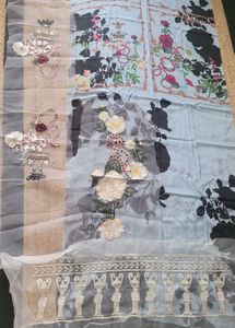 original pakistani designer silk gucci inspired