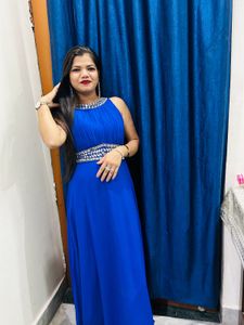 Royal Blue Dress