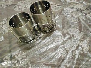 Idli Stand&amp;Cutlery Holder With Freebies