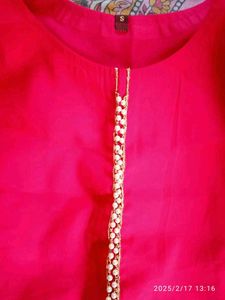Pink Kurti Set