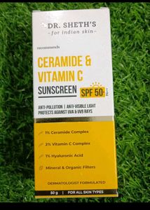 Dr.Sheth's Ceramide & Vitamin C Sunscreen