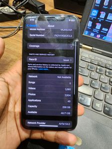 Iphone X 256GB SPACEGREY COLOR BLACK
