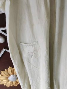 Beautiful white design night suit 😍😍☑️