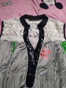 Floral Print Kurti