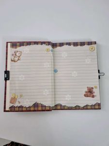 Archies Hello Bear Personal Diary with lock