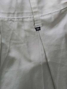 White Uniform Skirt