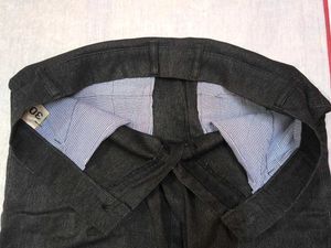 Men's Grey Casual Pants