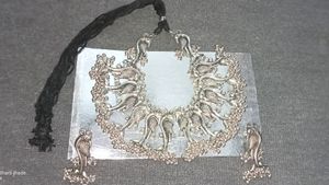 Oxidised Silver Jewellery Set