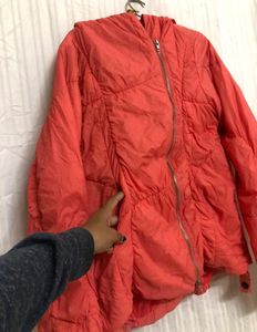 Jnby Pink Puffer Jacket