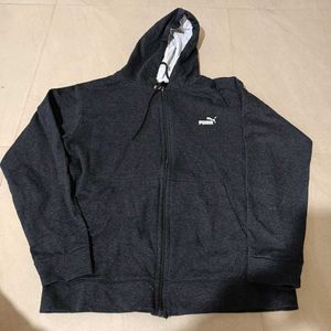 Not Puma Full Zip Hoodie, L Size