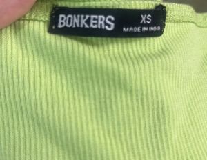 Lime Green Crop Top