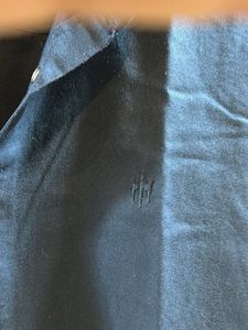 Mens Navy Blue Plain Shirt